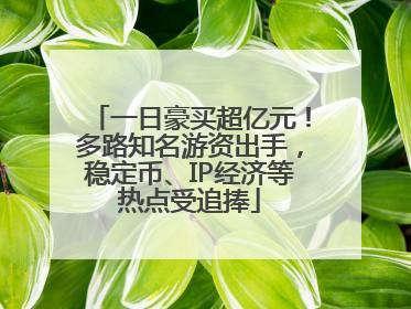 一日豪买超亿元！多路知名游资出手，稳定币、IP经济等热点受追捧