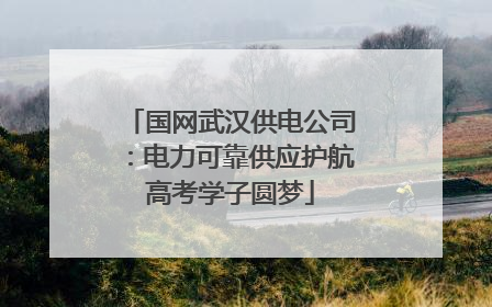 国网武汉供电公司：电力可靠供应护航高考学子圆梦