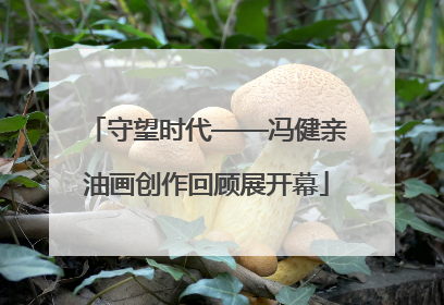 守望时代——冯健亲油画创作回顾展开幕