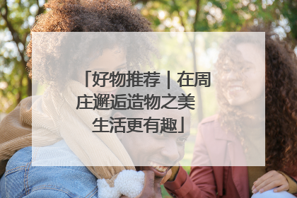 好物推荐｜在周庄邂逅造物之美 生活更有趣