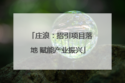 庄浪：招引项目落地 赋能产业振兴