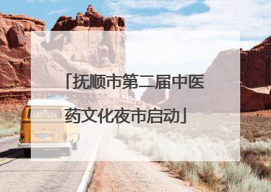 抚顺市第二届中医药文化夜市启动