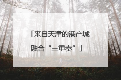 来自天津的港产城融合“三重奏”