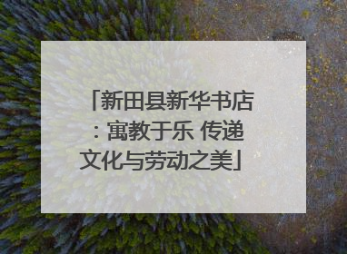 新田县新华书店：寓教于乐 传递文化与劳动之美