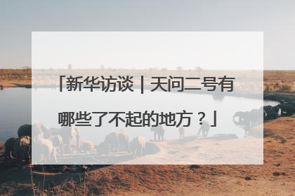 新华访谈｜天问二号有哪些了不起的地方？