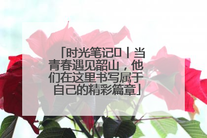时光笔记⑪丨当青春遇见韶山，他们在这里书写属于自己的精彩篇章