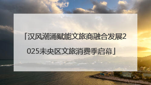 汉风潮涌赋能文旅商融合发展2025未央区文旅消费季启幕