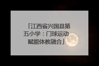 江西省兴国县第五小学：门球运动赋能体教融合