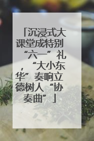 沉浸式大课堂成特别“六一”礼，“大小东华”奏响立德树人“协奏曲”