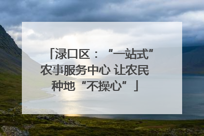渌口区：“一站式”农事服务中心 让农民种地“不操心”
