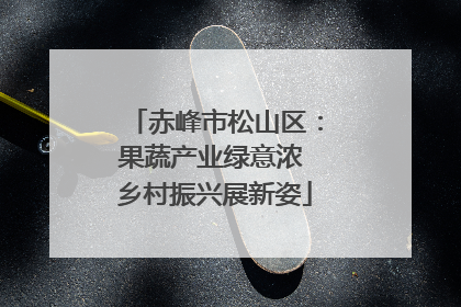 赤峰市松山区：果蔬产业绿意浓 乡村振兴展新姿