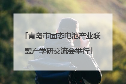 青岛市固态电池产业联盟产学研交流会举行