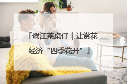 鹭江茶桌仔｜让赏花经济“四季花开”