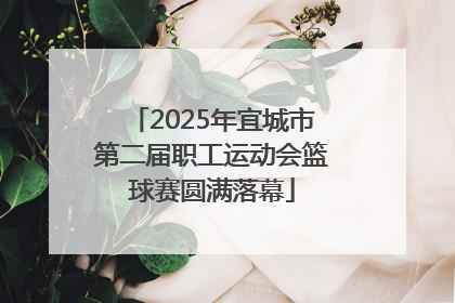 2025年宜城市第二届职工运动会篮球赛圆满落幕