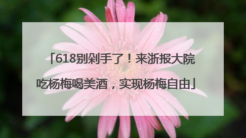 618别剁手了！来浙报大院吃杨梅喝美酒，实现杨梅自由