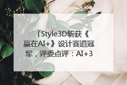 Style3D斩获《赢在AI+》设计赛道冠军，评委点评：AI+3D技术世界第一